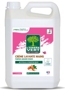 Photo du produit : Crème Lavante mains  Ecolabel parfum Amande douce